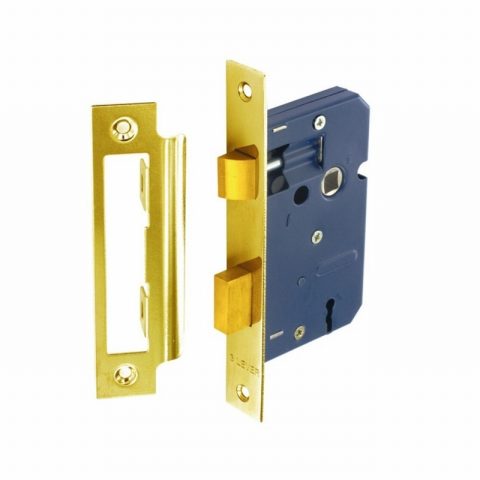 Securit S1851 63mm Euro Profile Mortice Sashlock Nickel Plated
