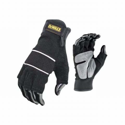 DeWalt DEWDPG213L Fingerless Performance Gloves – Large