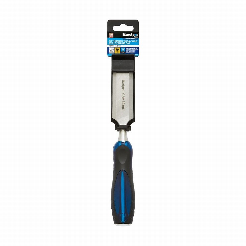 Blue Spot 28016 32mm (1 1/4") Go Through Wood Chisel - Image 2