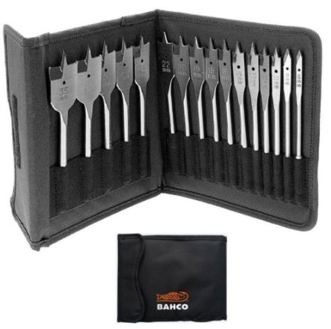 Bahco BAH9529S15P Flat Bit Set – 15 Piece