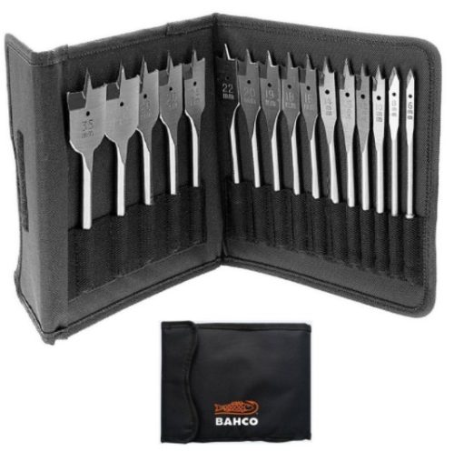 Bahco 15 Piece Flat Bit Set