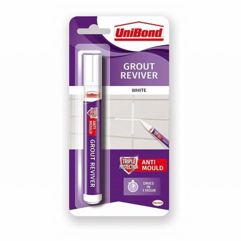 Unibond UNI998703 7ml White Grout Reviver Pen
