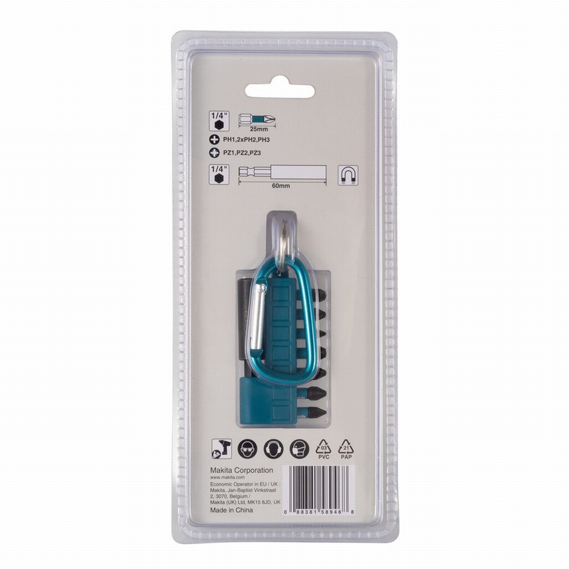 Makita E-11994 Impact Black Screw Bit Set - pack of 8 - Image 4