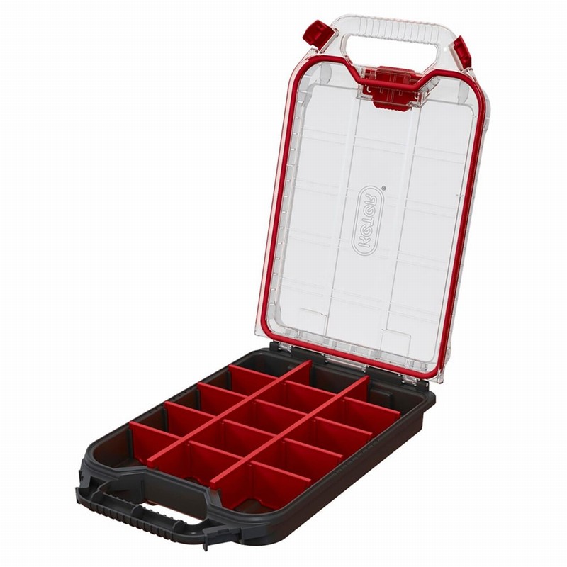 Keter 253381 Stack N Roll Half Footprint Organiser Box - Image 2