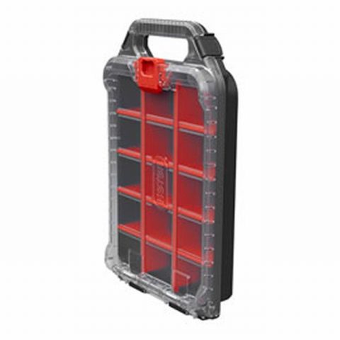 Keter 253381 Stack N Roll Half Footprint Organiser Box