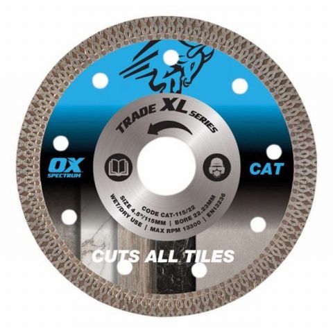 OX CAT-115/22 115x22mm XL All Tile Diamond Blade