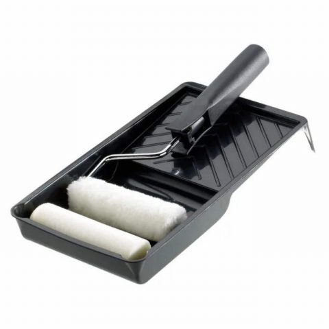 Stanley STA029480 100mm (4in) Mini Roller Emulsion & Gloss Kit