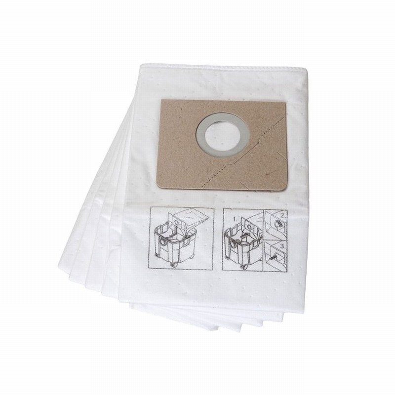 Fein 31345273010 Premium Fleece Filter Bag 25L - Pack of 5
