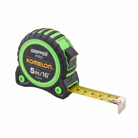 Komelon XMS26TAPE5 5m (16ft) Hi-Vis Gripper Tape