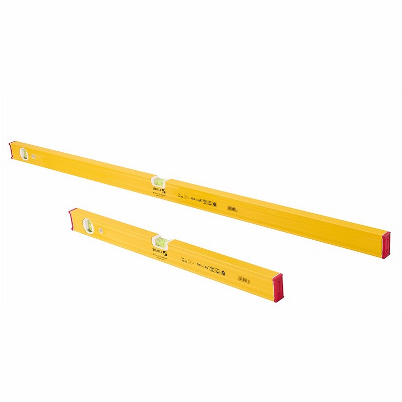 Stabila XMS26STABILA 60 & 120cm (2 & 4ft) 80AS Level Twin Pack