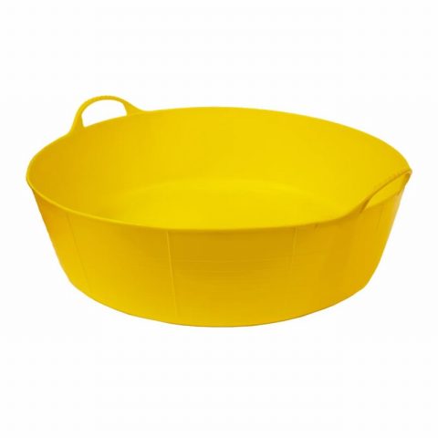Red Gorilla GORTUB42  35L Gorilla Tub Large – Yellow