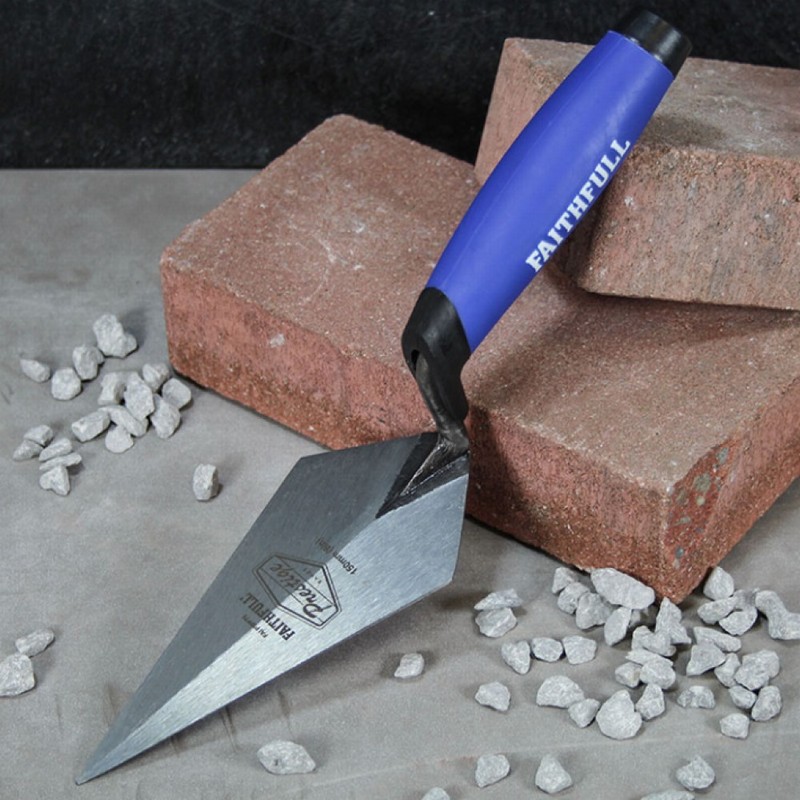 Faithfull FAIPTFSET4 Prestige Professional Brick Trowel Set -4pc - Image 5