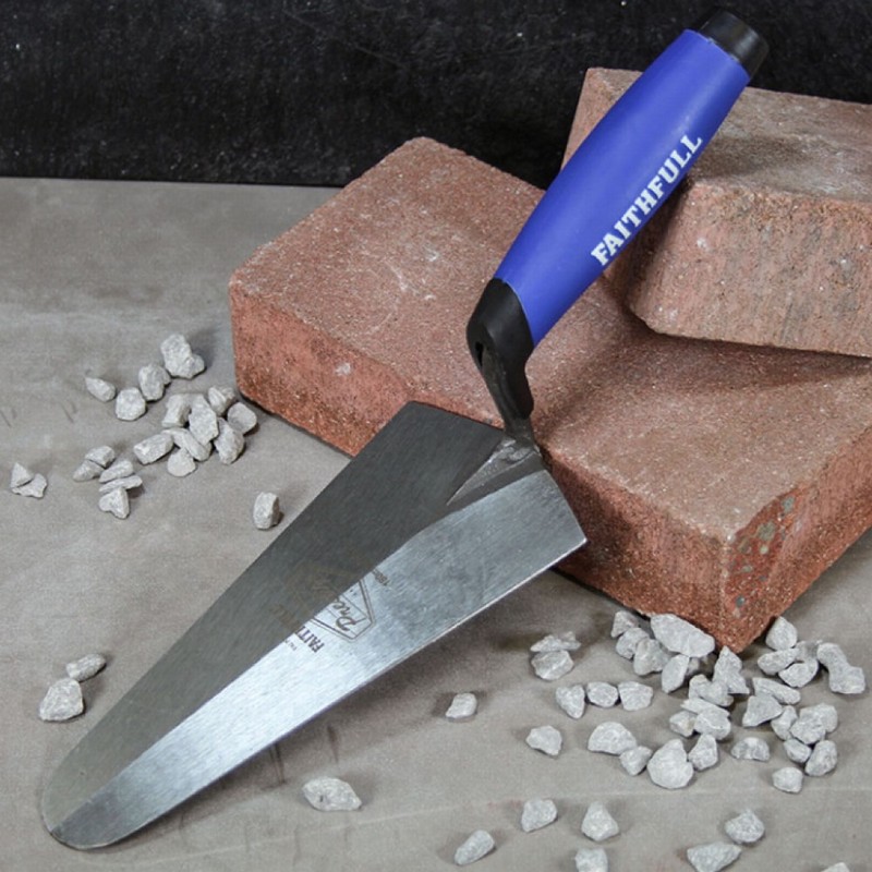 Faithfull FAIPTFSET4 Prestige Professional Brick Trowel Set -4pc - Image 4