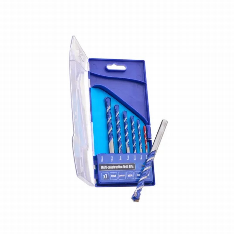 Faithfull XMS26DRILL7 Multi Construction Drill Set - 7 Piece
