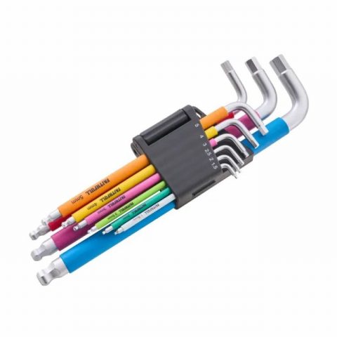 Faithfull XMS26HEXKEY 1.5-10mm Allen Key Hex Key Set – 9 Piece