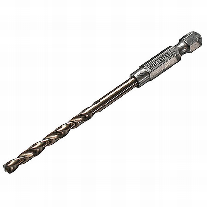Faithfull FAIQC600C 6mm HSSE M35 Cobalt Quick-Change Impact Bit