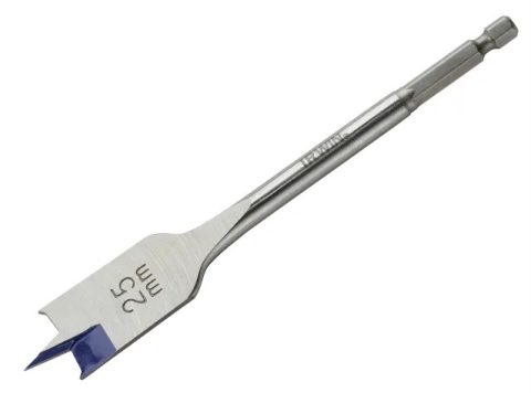 Irwin 10502814 22mm x 152mm Blue Groove 4X Flat Bit