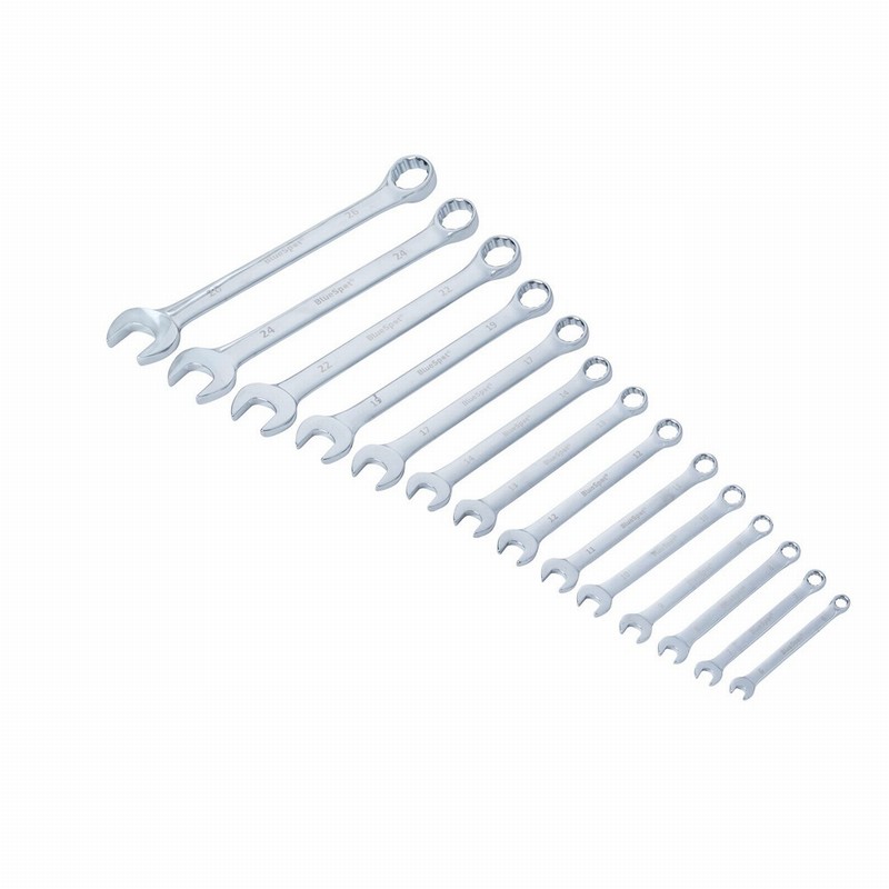Blue Spot 04125 Metric Combination Spanner Set - 14 Piece - Image 2