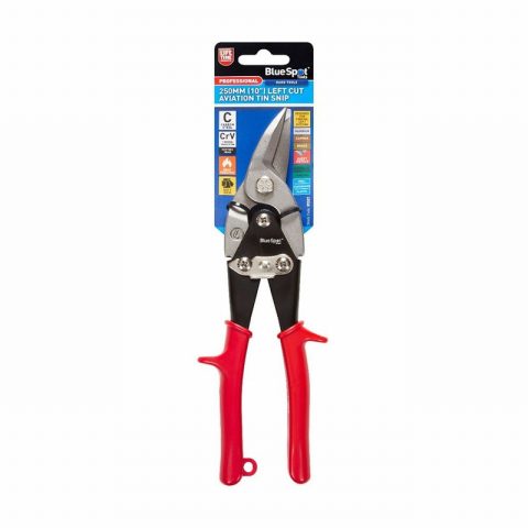 Blue Spot 09307 250mm Left Cut Professional Aviation Tin Snip