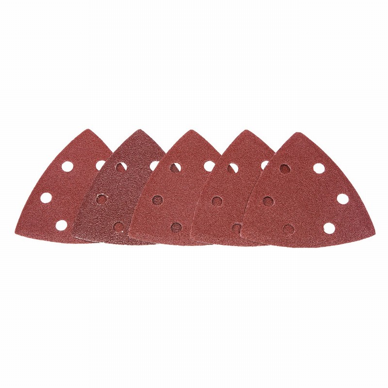 Blue Spot 19862 93mm 120 Grit Delta Sanding Sheets - 5 Piece - Image 2