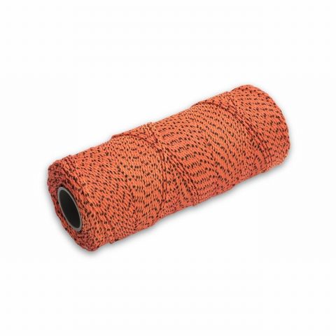 Marshalltown ML614 500ft Orange and Black Bonded Mason’s Line