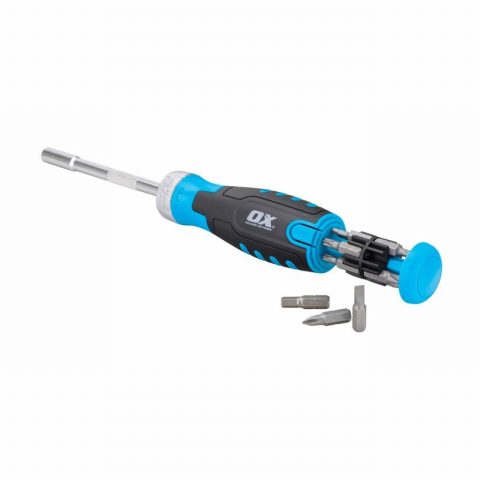 OX Tools OX-P361501 Pro Multibit Ratchet Screwdriver