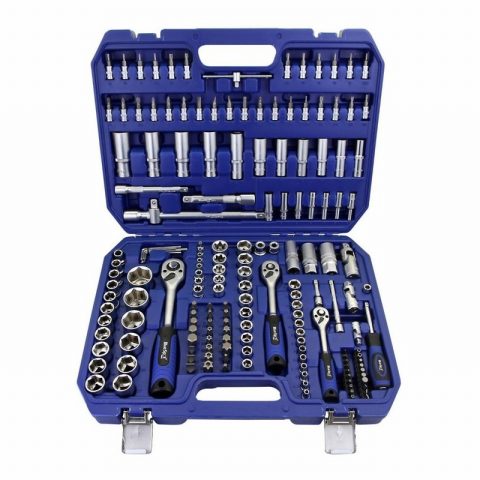 Blue Spot 01581 Metric 1/4″, 3/8″ & 1/2″ Socket Set – 171 Piece