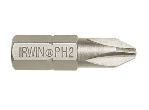 Irwin Screwdriver Bits Phillips PH2 25mm Pack of 2