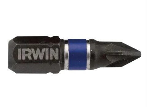 Irwin IW6061407 PZ2 25mm Impact Pro Performance ScrewBits – 2pc