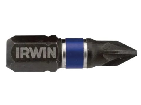 Irwin IW6061409 25mm  bits Pozidrive PZ1 Impact Pro- 2pc