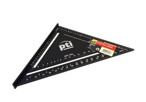 PTI PTI0616 300mm/12in Rafter Roofing Angle Square Black