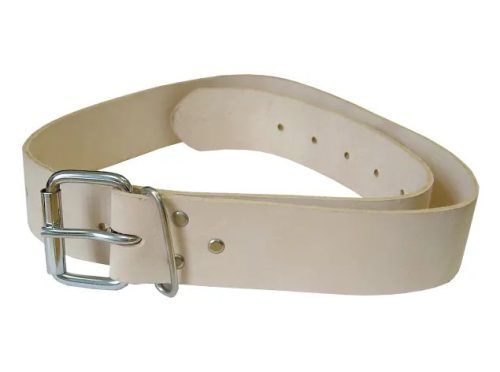 Faithfull Heavy-Duty Leather Belt Wide 45mm