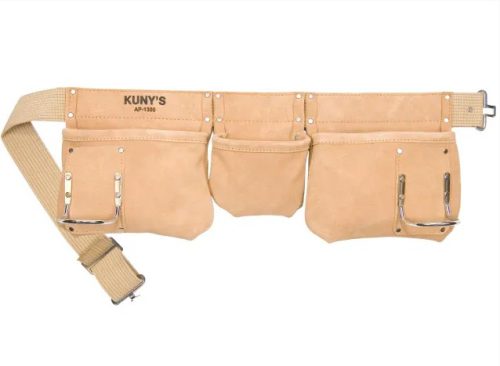 Kuny’s AP-1300 Carpenter’s Apron 5 Pocket Suede Leather