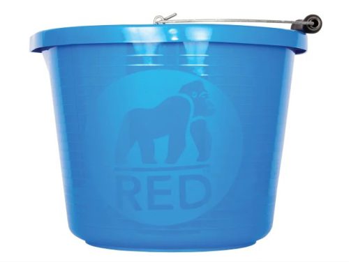 Red Gorilla GORPRMBL Premium Bucket 14 litre (3 gallon) – Blue