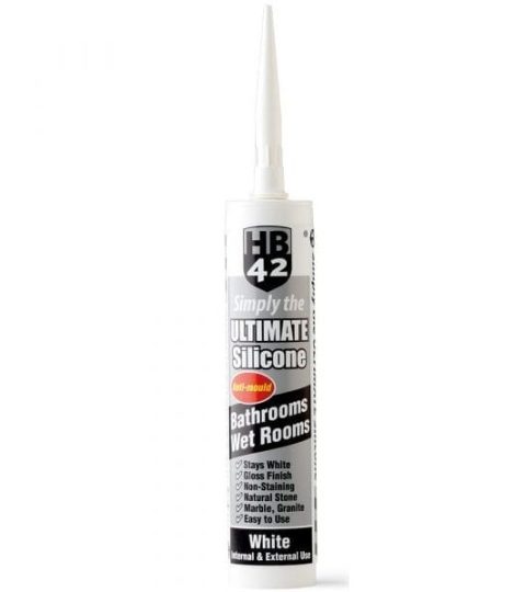 HB42 HB42USW 310ml Ultimate Silicone Cartridge – White