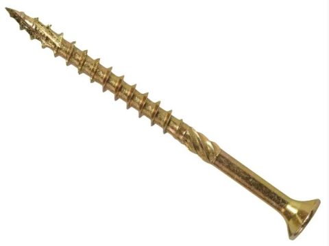 ForgeFix FORFFP590Y 5.0x90mm Pozi Wood Screw ZY (QTY 100)