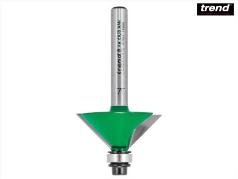Trend TREC04914TC 12.7x32mm 1/4 TCT Guided Chamfer Cutter – 1pc