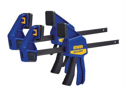 IRWIN Quick-Change Medium-Duty Bar Clamp 300mm 12in (Twin Pack)