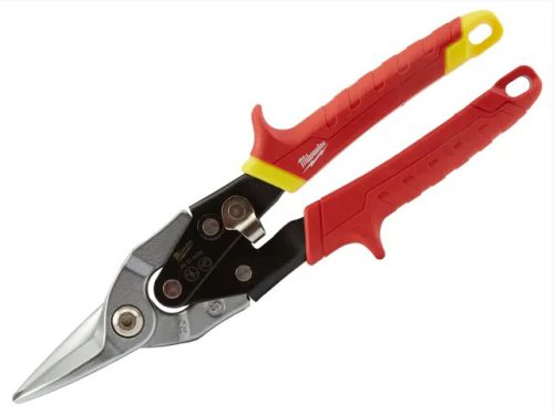 Milwaukee Metal Snips Straight Cut 10in 260mm