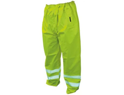 Scan Hi-Vis Yellow Motorway Trousers – XL (44in)