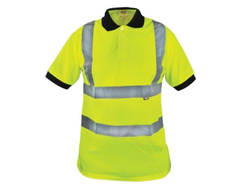 Scan Hi-Vis Yellow Polo Shirt – M (40in)