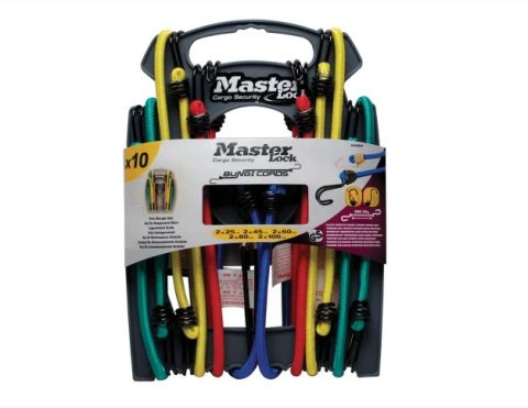 Master Lock MLK3043E Twin Wire Bungee Organiser – Pack of 10