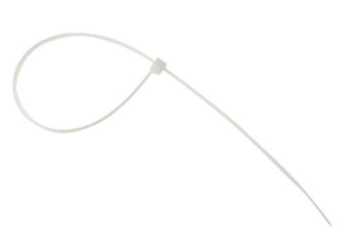 Forgefix FORCT380N 7.6 x 380mm Cable Tie Natural/Clear – Bag 100