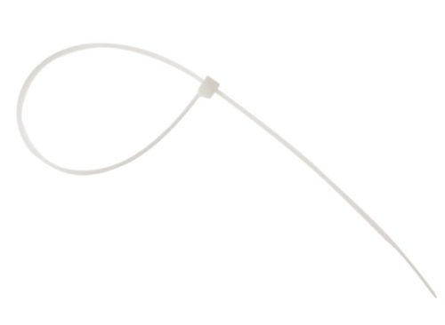 Forgefix Cable Tie Natural/Clear 7.6 x 380mm (Bag 100)