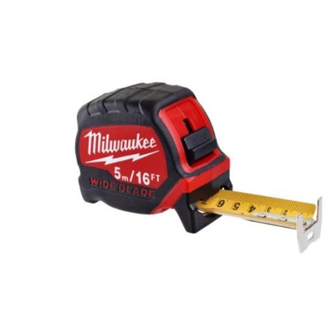 Milwaukee 4932471817 5m/16ft Premium Wide Blade Tape Measure