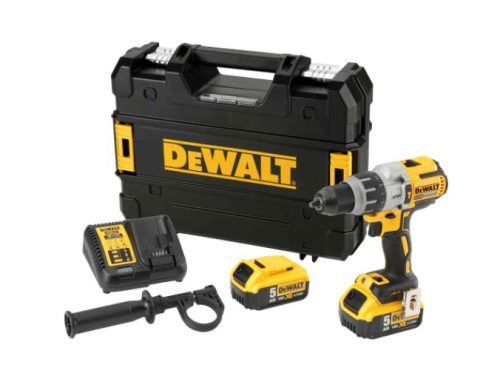 DeWalt DCD996 18V XR Brushless Combi Drill Kit 2 x 5.0Ah  Li-Ion