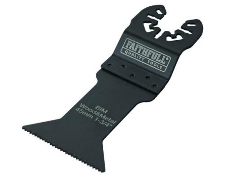 Faithfull FAIMFWM44 44mm Wood/Metal Bi-Metal Blade – 1pc