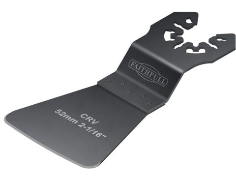 Faithfull FAIMFSCR52 52mm Multi-Functional Tool CrV Scraper -1pc