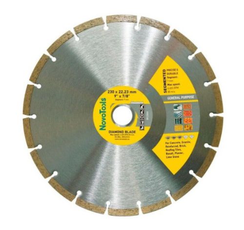 NovoTools DBS230/S 230mm Diamond Blade – 1pc