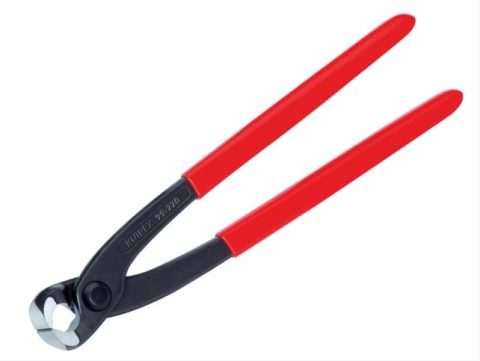 Knipex KPX9901250 250mm (10in) Concreters Nipper Pliers PVC Grip
